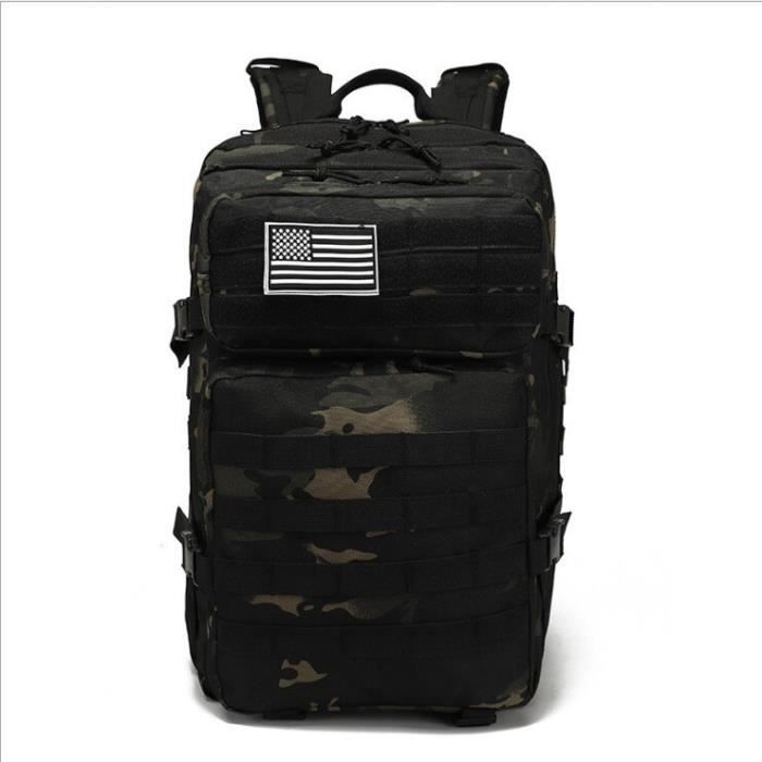 Jueachy Sac à Dos Tactique Militaire étanche 30L 45L Grande Capacité Sac Randonnée Daypack Sac à