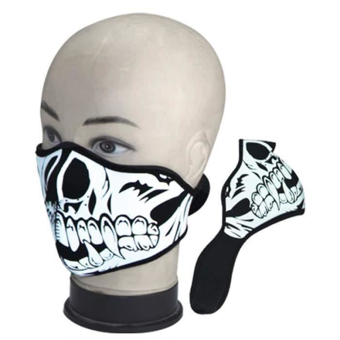 Tour de Cou Cagoule Masque Tete De Mort Ghost Skull Airsoft Paintball Ski MP