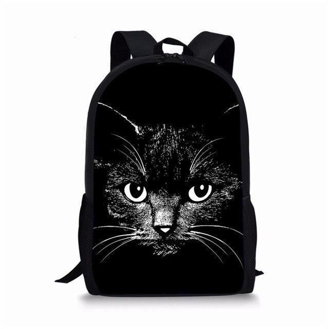 Sac a dos chat noir 2025
