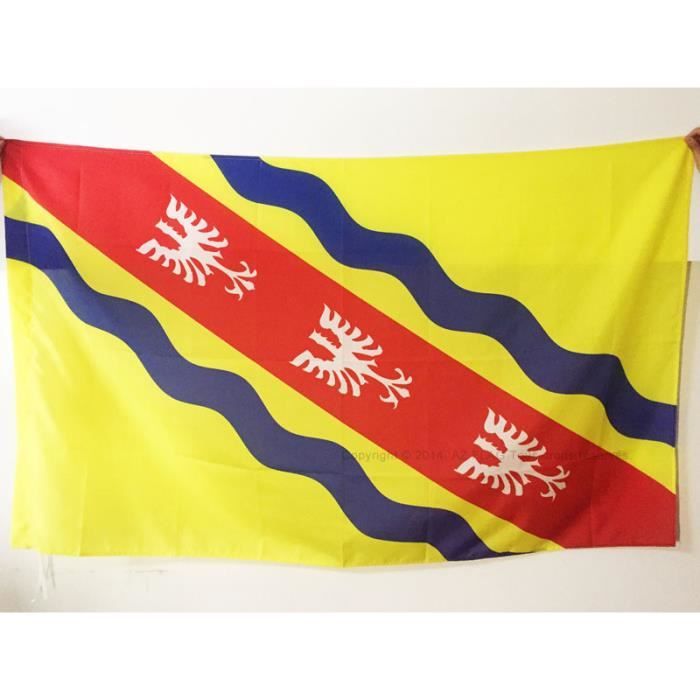 Drapeau MeurtheetMoselle 150x90cm département mosellan Cdiscount