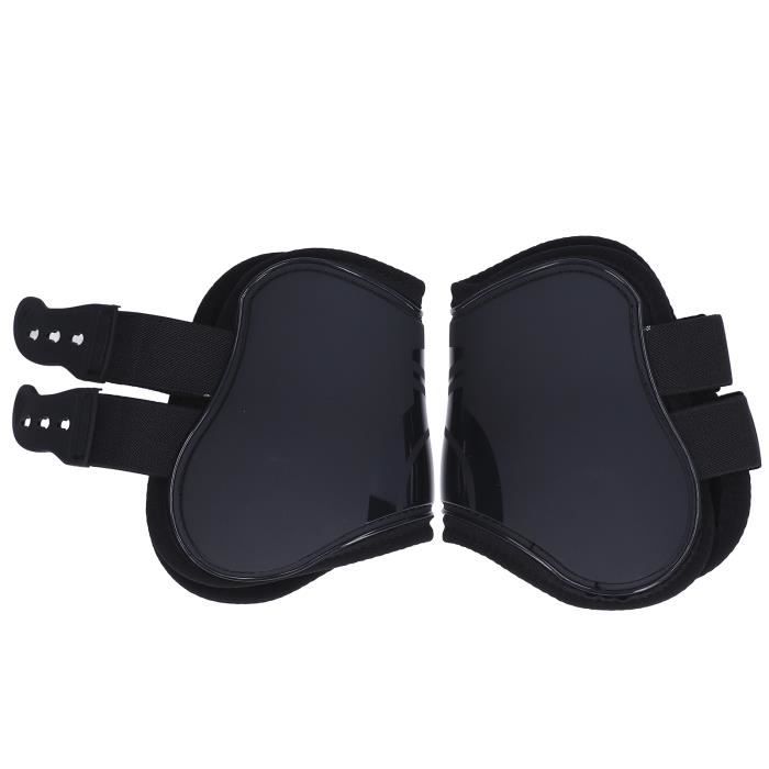 ZER-2 Guêtres De Tendon De Cheval Robustes Réglables En PU Pour Chevaux