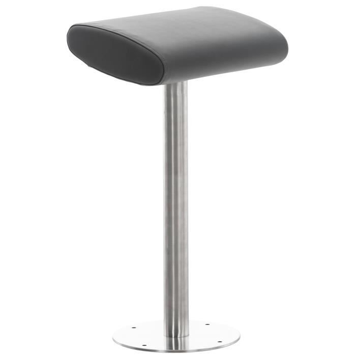 Tabouret AssisDebout Similicuir avec Pied Métal ou Acier