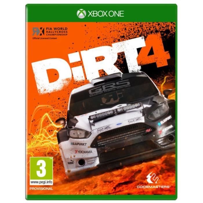 Codemasters Jeu Xbox Une Saleté 4