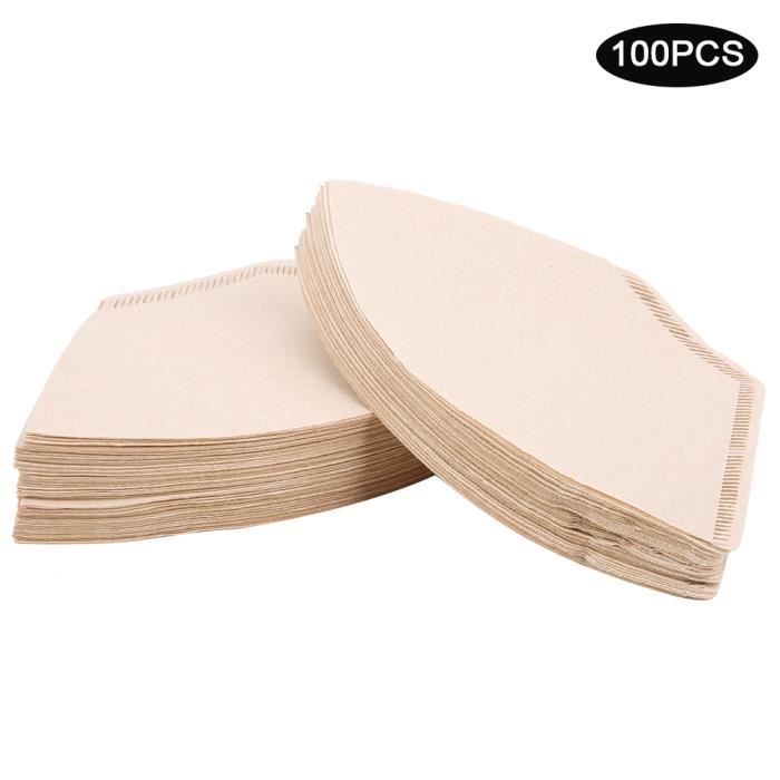 Filtres à Café Papier 51mm - 400 Pièces | Compatible Machines à Café Et Expresso | HOTUT