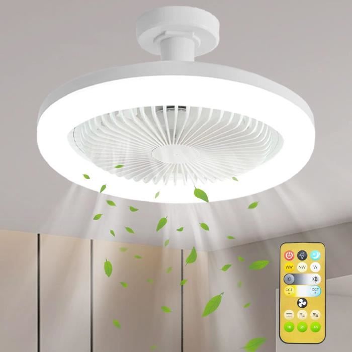 VOLISUN Ventilateur de Plafond avec Luière et Télécoande, 6 Vitesses VOLISUN Ventilateur de Plafond avec Luière et Télécoande, 6 Vitesses