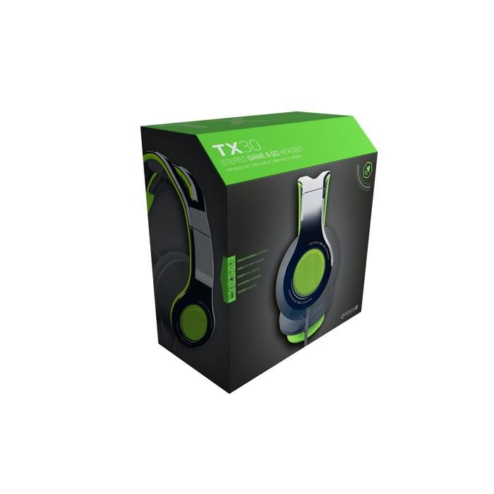 Gioteck TX 30 Casque Avec fil Arceau Jouer Neuf