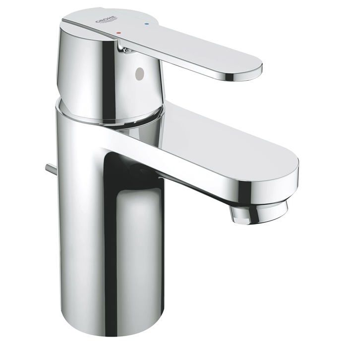 Grohe Mitigeur lavabo Quickfix Get Taille S avec tirette et vidage ouverture eau standard
