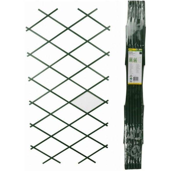 Grillage Support Plantes Grimpantes TENAX 0,5 X 5 M – Polypropylène UV Résistant – Idéal Jardin & Potager