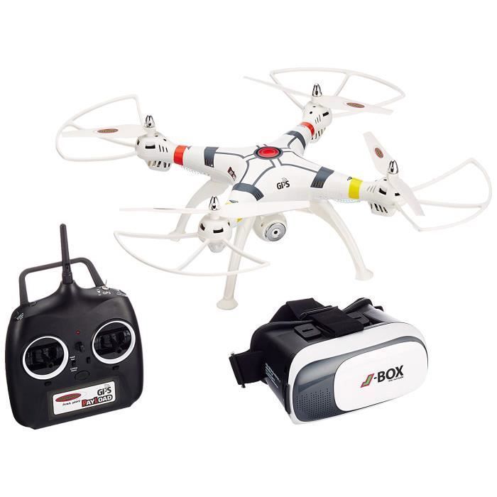Drone - JAMARA - Payload GPS Altitude HD WiFi VR-Radiocommandé - Caméra intégrée - Wi-Fi - Bluetooth