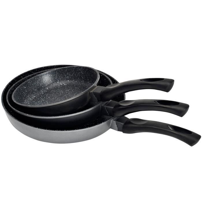 poelle facon pierre antiadherante sans PFOA DIAMETRE 30 CM CODE 13160170 poelle facon pierre antiadherante sans PFOA DIAMETRE 30 CM CODE 13160170