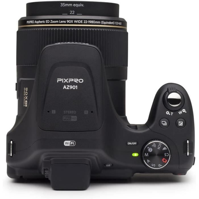 KODAK PIXPRO AZ901 Appareil Photo Numérique 20 MP avec Zoom Optique 90x et Écran LCD 3