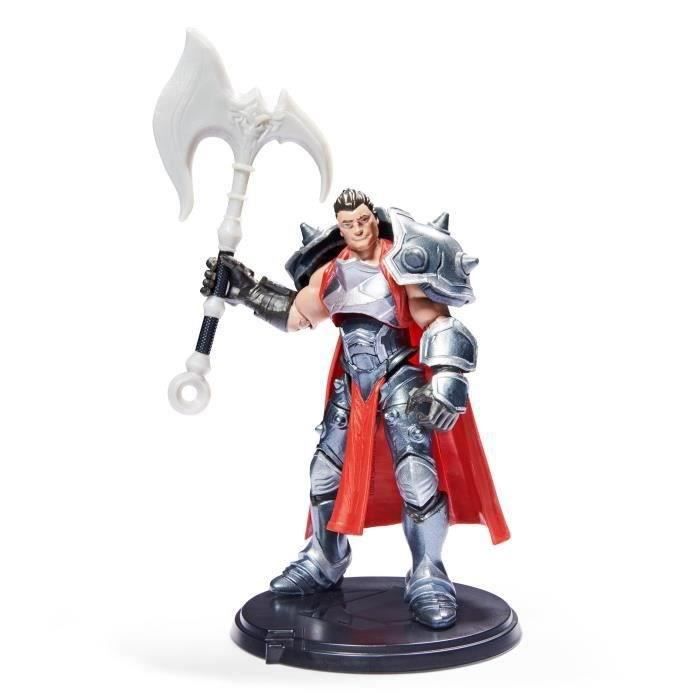 LEAGUE OF LEGENDS - FIGURINE 10 CM DARIUS Main de Noxus - 6062257 - Avec 12 points darticulation & Accessoires - Jouet Collection