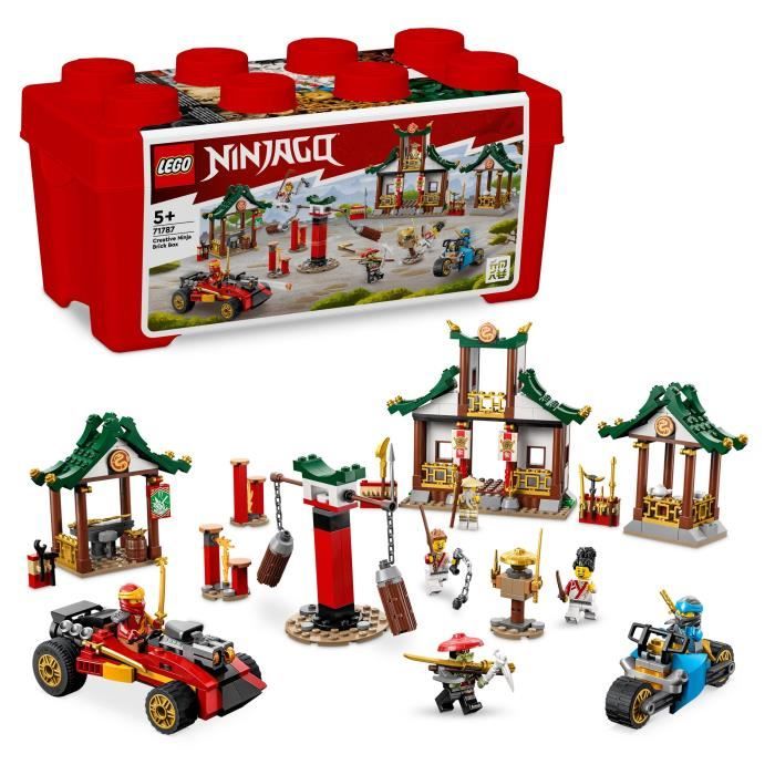 LEGO® NINJAGO 71787 La Boîte de Briques Créatives Ninja, Jouet