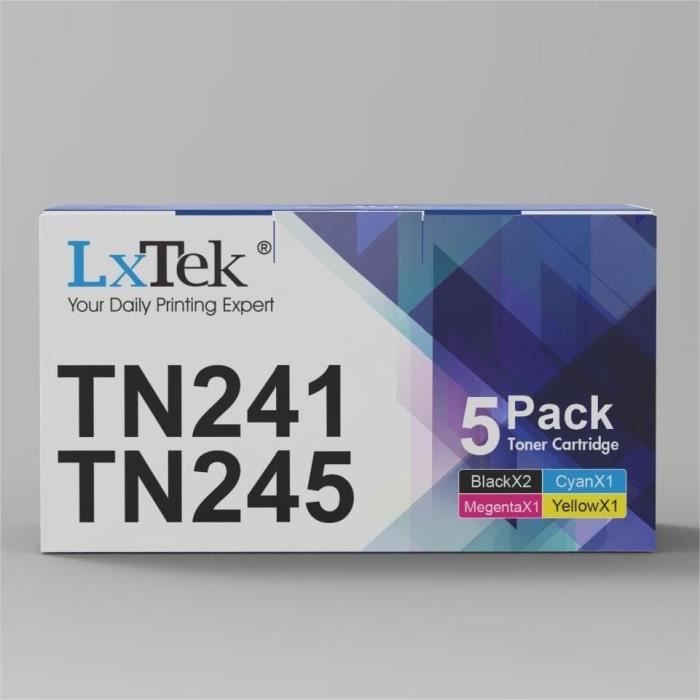 Toner Jaune Compatible Brother TN241-221-251-261-291 - Neuf, Générique, Pour Imprimantes Brother