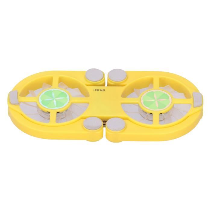 Support Ordinateur Portable Avec Ventilateurs - Refroidissement Actif, Hauteur Réglable, Pliable - 7 Ventilateurs, Recharge USB-C - Pour Gaming, Bureau