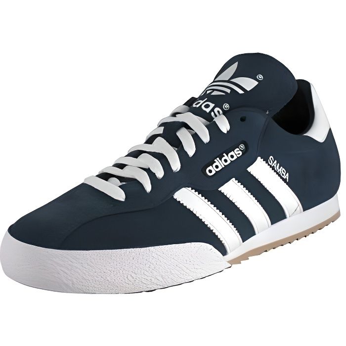 Basket Adidas Originals Samba Super Suede Marine / blanc - Cdiscount  Chaussures