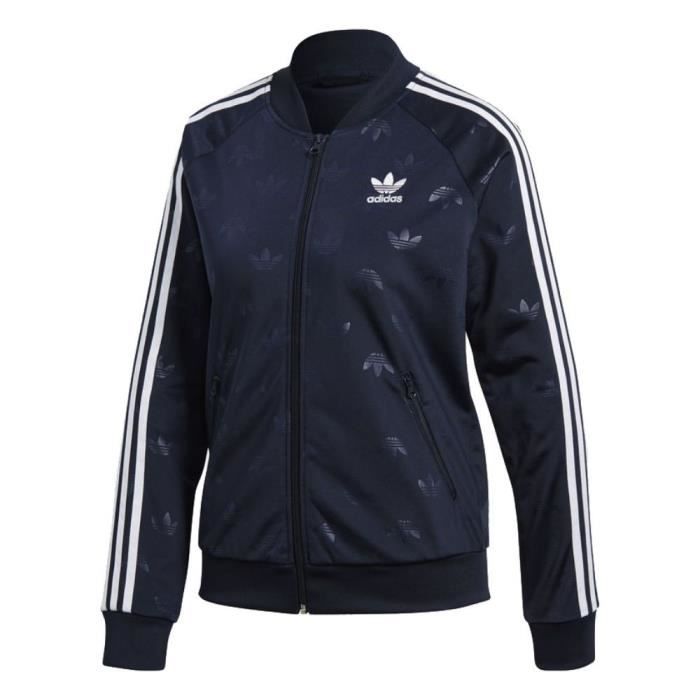Adidas - Adidas Originals SST Track Top Femme Veste Bleu Bleu - Cdiscount  Prêt-à-Porter