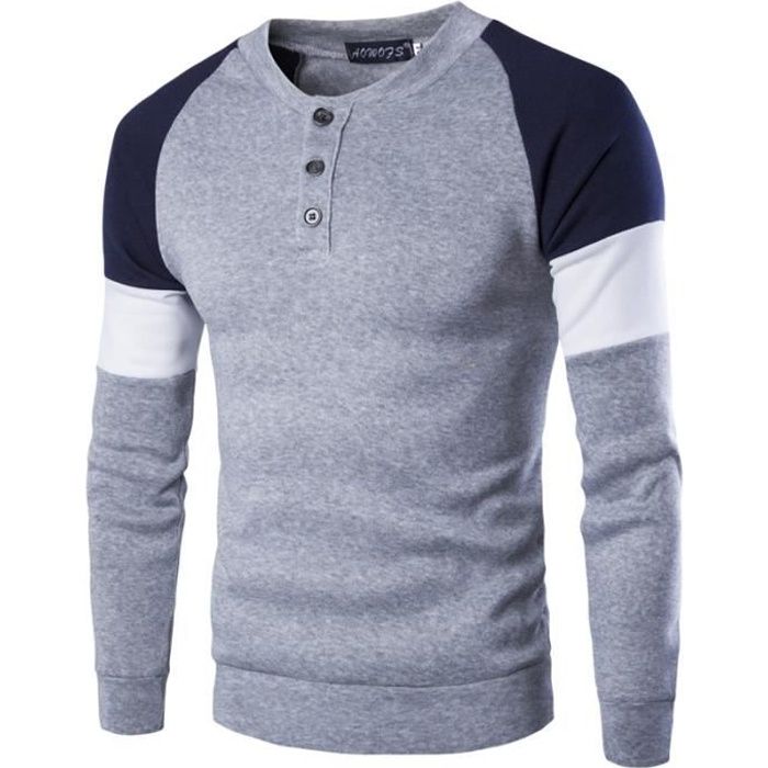 Pull Homme Pull Col Rond Grande Taille Pull Sweatshirt Raye Simple Sweatshirt Hommes Vetement Masculin Gris Bleu Gris Cdiscount Pret A Porter