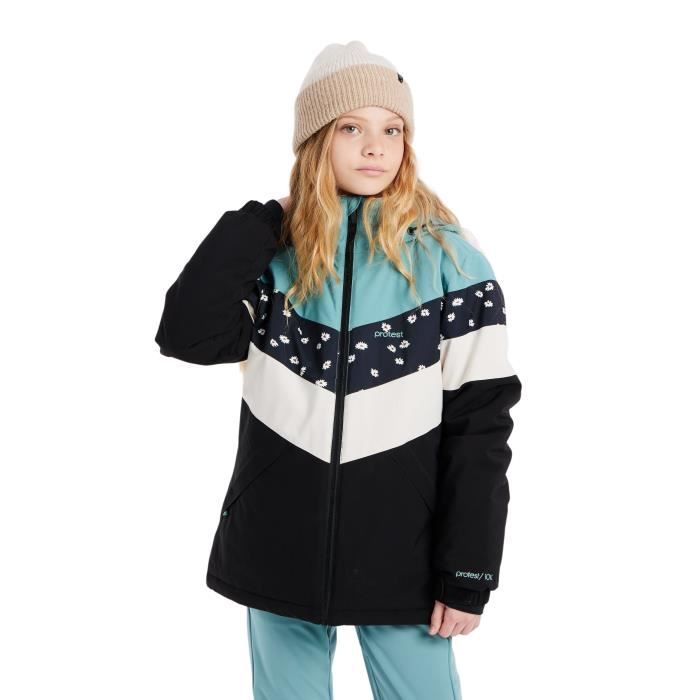 Veste de ski fille Protest Prtfugy crocodile green 12 ans