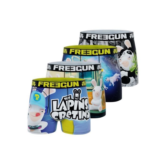 Boxer Homme FREEGUN - Lot De 4 - Paysage Imprimé - Doux, Respirant Et Stretch - 7