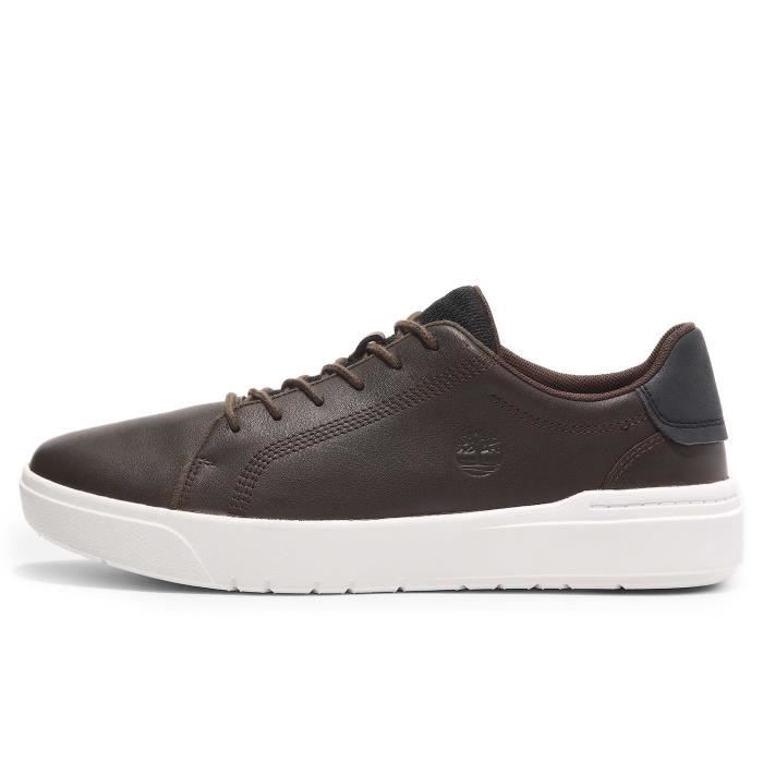 Timberland Baskets Basses - TIMBERLAND - Seneca Bay - Cuir haut de gamme - ReBOTL - Semelle EVA et caoutchouc