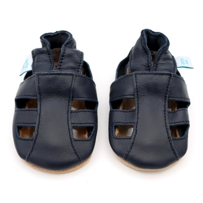 Gaatpot Fille Cuir Souple Sandales Enfants Confortables Flexibles Sandales à Bout Ouvert Beach Sandales Chaussure Été