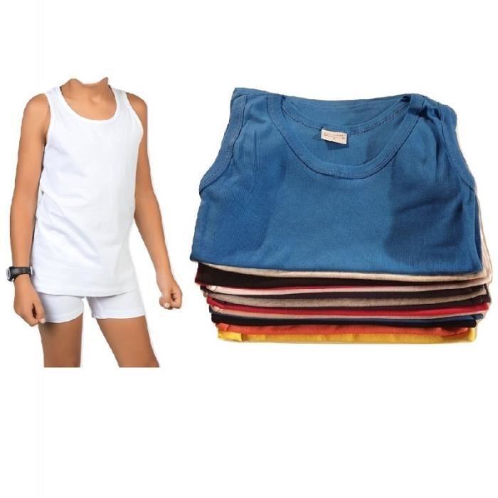 Collection Char De Combat G.T.I. , Lot De 3 Débardeurs Marcel Maillot De Corps Homme 100% Coton Tee Shirt Sans Manche Homme - Foto 8