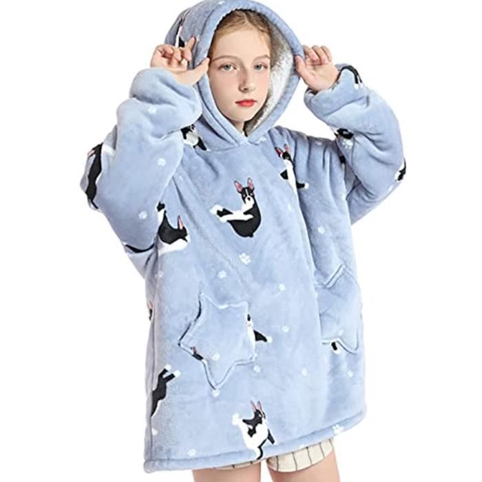 Pyjama RDPJV Sweat à capuche couverture surdimensionné polaire géant