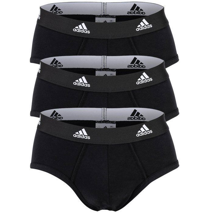 Adidas Slip Homme uni, Paquet de 3 Noir Cdiscount PrêtàPorter
