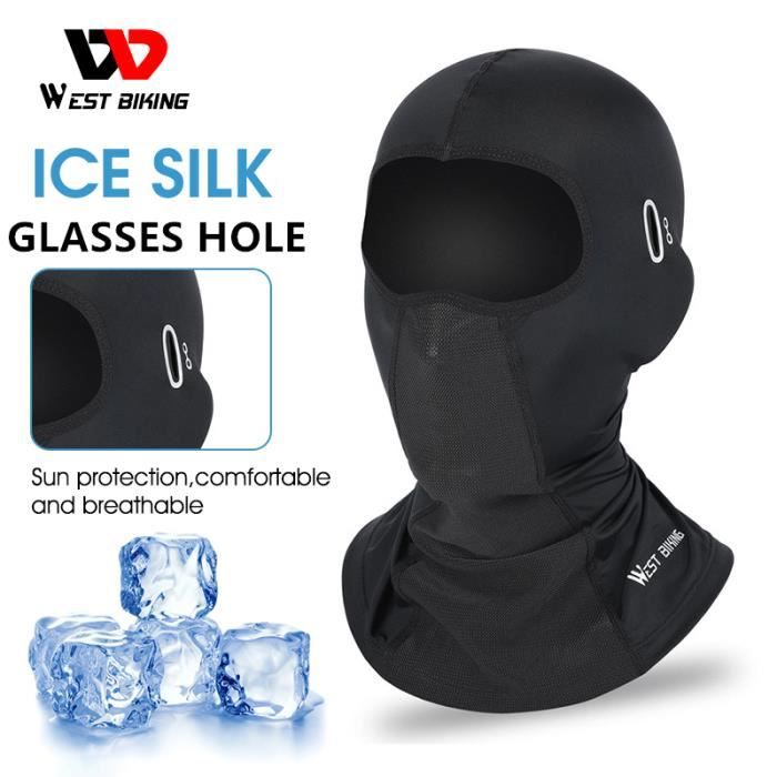 Cagoule Moto Homme Cagoule Thermique Polaire Pour Homme - Bonnet Cache-cou Capuche Amovible