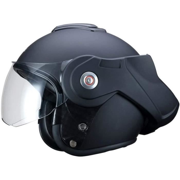 Casque REBEL Noir ECE R 22.05 [64] Cdiscount Auto