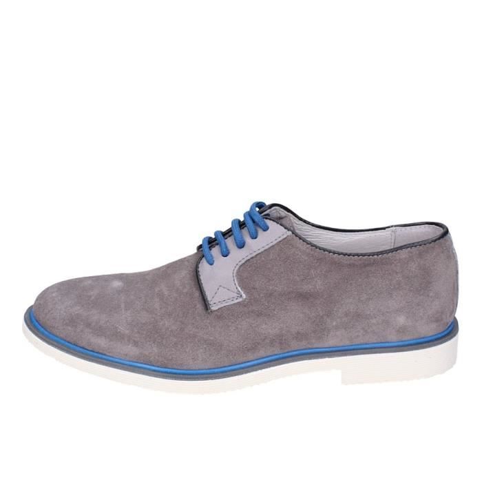 Chaussures à Lacets Daim Rouge Maeva Pointure 40 - Neuves Sans Emballage - Style Plat Femme