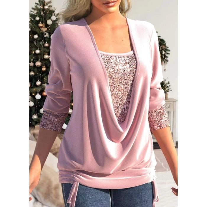 Blouse femme brillante sales