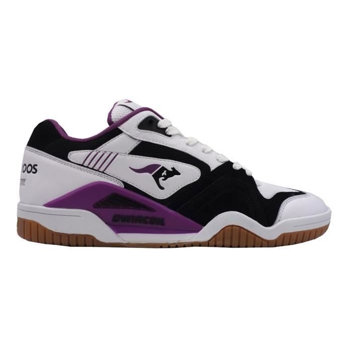 Baskets KangaROOS Ultralite 2 Blanc Homme Cuir Lacets