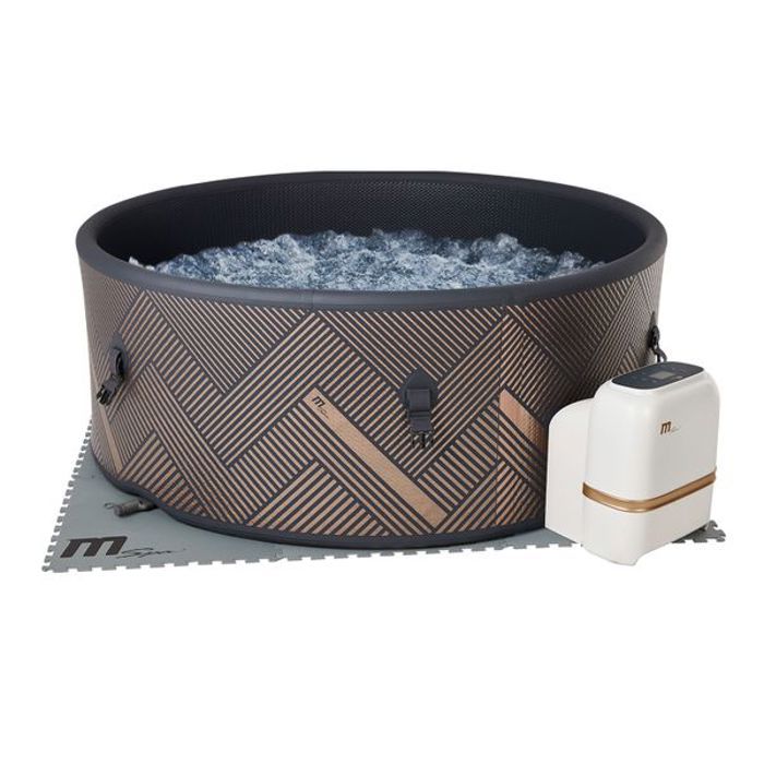 Spa gonflable rond Ø 173cm MONO - 6 places - Gris