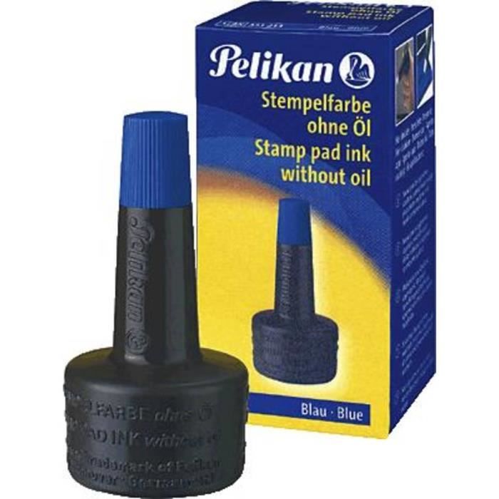 Pelikan Encre pour tampon ohne ÖL/351213 bleu 28 ml