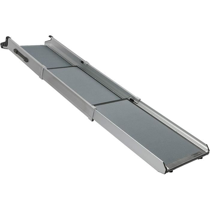 PetSafe Happy Ride - Rampe télescopique compacte pour chien - Cadre en aluminium durable supporte jusqu'à 140 kg