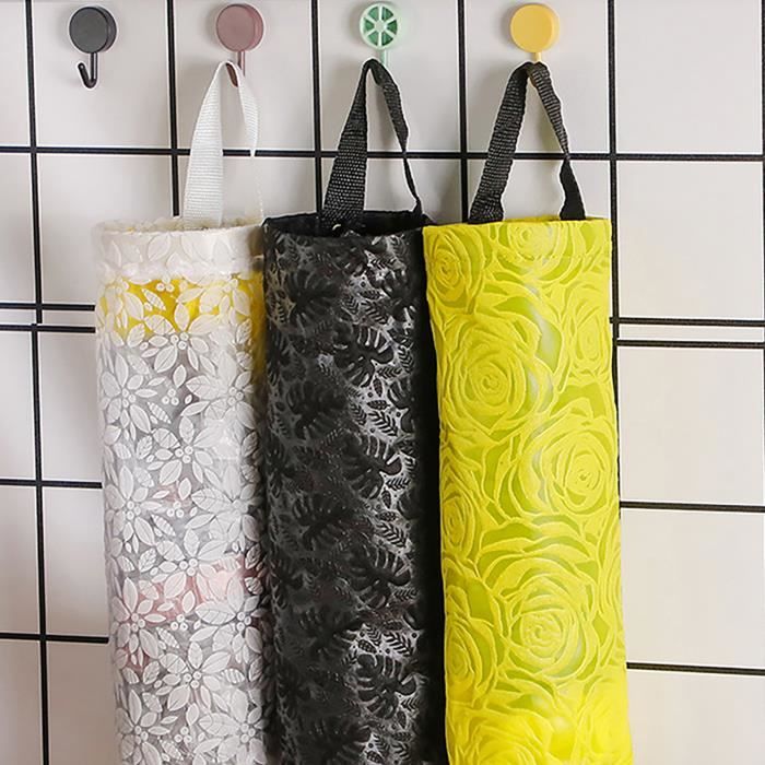 4 Sacs De Rangement Suspendus Hosh En Coton - Organisation Murale Pour Salon, Chambre, Salle De Bain