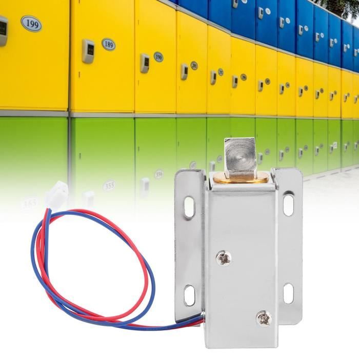 Serrure Électromagnétique 12V Mini Pour Meubles - Installation Facile Et Fiable