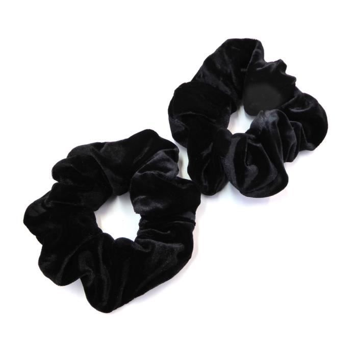 Sixcup Velvet Bande de Cheveux Paquet de 46 /élastiques /à Cheveux Velours Cravates Brillantes Bandes Color/ées de /Élastiques Cravates Porte-Queue de Cheval Bandeaux pour Femmes Filles 46 Couleurs