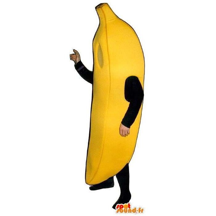 Deguisement SpotSound Cdiscount Taille L personnalisable de banane geante. Costume de banane