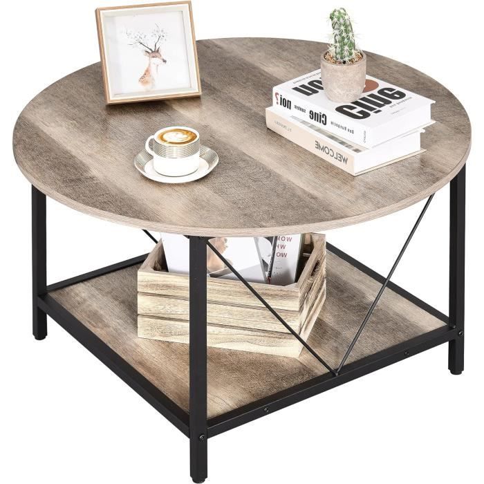 Table De Chevet YITAHOME Avec Station De Charge USB/prises, 40x35x60cm, Métal X, Rangement