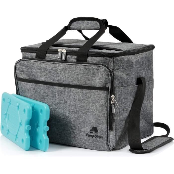 CampFeuer Sac Isotherme 30 litres - Grande Taille Sac de Repas et de CampFeuer Sac Isotherme 30 litres - Grande Taille Sac de Repas et de