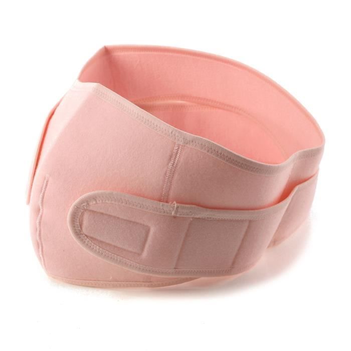 Ceinture De Grossesse 3-en-1 ACCUBIO - Bande De Soutien Ventre Et Dos - Soulage Douleurs Lombaires Et Pelviennes - Taille L