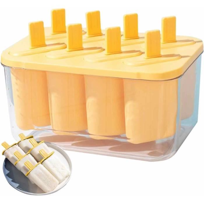 Moule à glace - YD - 6 Mini moules en silicone - Réutilisables - Sans BPA - DIY Popsicles