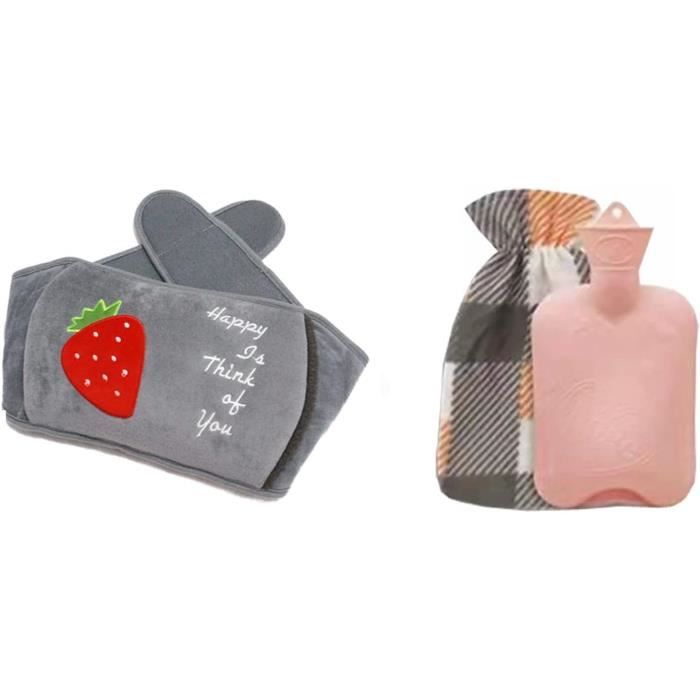 Bouillotte, Bouillotte Eau Chaude,Bouillotte Ceinture, 3 En 1Bouillotte Eau Chaude Anti Fuite