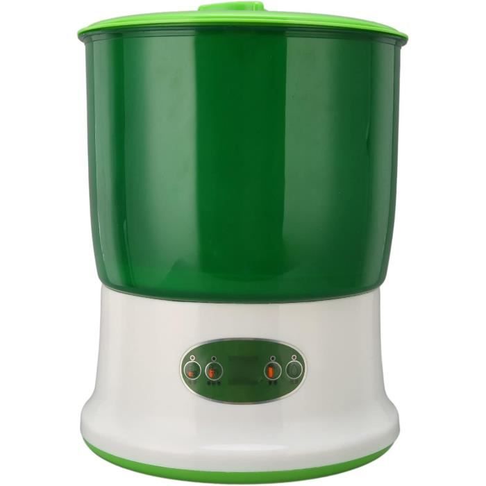 Germoir Automatique Pour Graines Et Légumineuses - Machine à Faire Germer Soja, Haricots Mungo, Lentilles - Grande Capacité, En Plastique Alimentaire - 3
