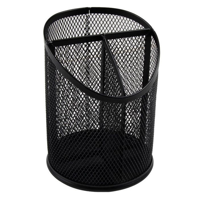 Portatimbri WEDO Tondo Da 8 - Nero, Metallo E Nichel, 12x10cm - Foto 4