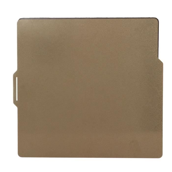 Creality Texture PEI Build Plate pour K1 Max, imprimante 3D Texture PEI Surface Plaque d'acier