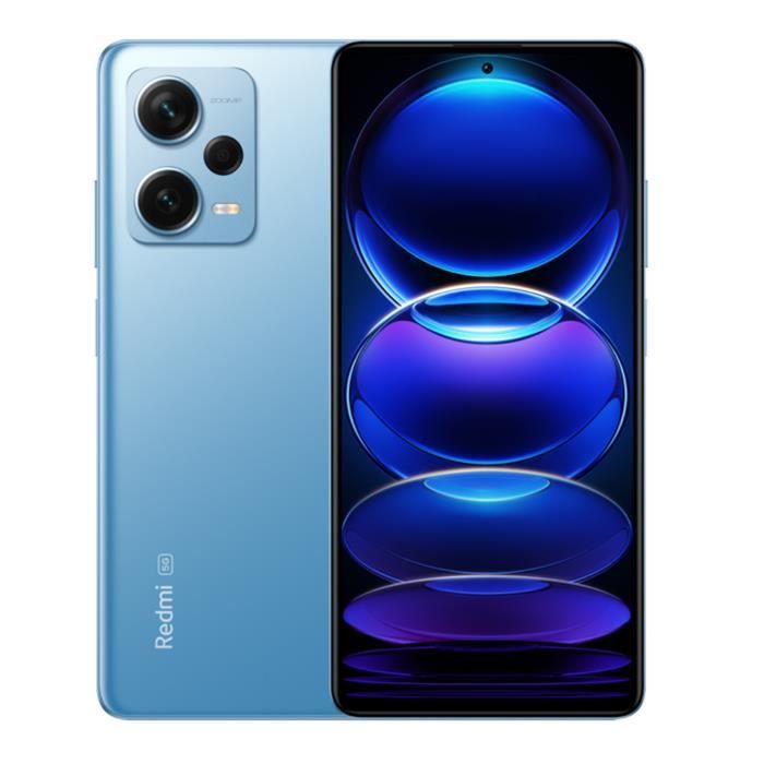 XIAOMI Redmi Note 12 Pro Plus 5G Smartphone 8Go 256Go Bleu MediaTek Dimensity 1080 OLED 667 Caméra 200MP 5000mAh Batterie 120W